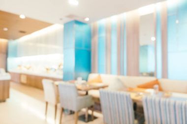 Soyut bulanıklık ve ufuk restoran ve kafe