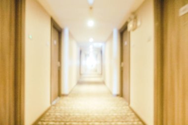 Soyut bulanıklık ve ufuk otel ve lobi salonu