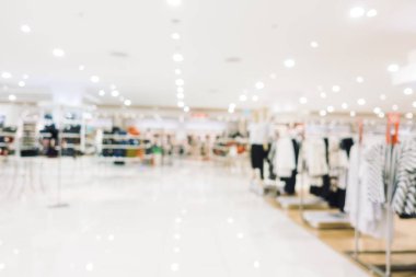 Bokeh ve ufuk alışveriş merkezi ile soyut bulanıklık