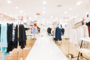 Bokeh ve ufuk alışveriş merkezi ile soyut bulanıklık