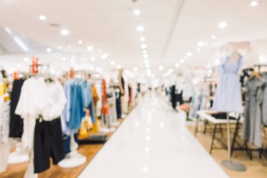 Bokeh ve ufuk alışveriş merkezi ile soyut bulanıklık