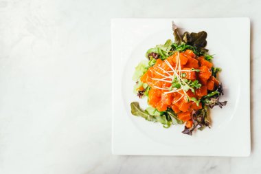 Ham ve taze orkinos et tartar