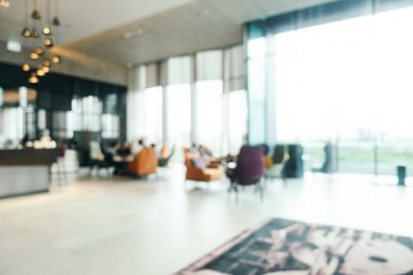 Soyut bulanıklık ve ufuk lüks otel iç