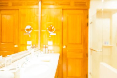 Soyut bulanıklık ve ufuk tuvalet ve banyo