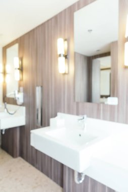 Soyut bulanıklık ve ufuk banyo ve tuvalet iç