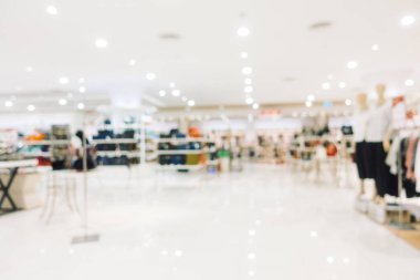 Bokeh ve ufuk alışveriş merkezi ile soyut bulanıklık