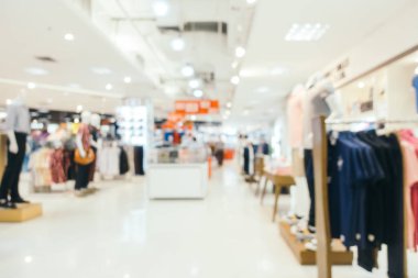 Bokeh ve ufuk alışveriş merkezi ile soyut bulanıklık