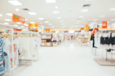 Bokeh ve ufuk alışveriş merkezi ile soyut bulanıklık