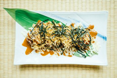 Takoyaki kalamar topu