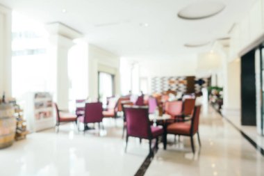 Soyut bulanıklık ve ufuk otel looby ve salon