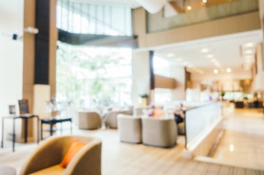 Soyut bulanıklık ve ufuk lüks otel iç