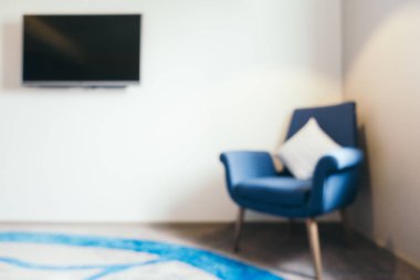 Soyut bulanıklık oturma odası