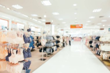 Bokeh ve ufuk alışveriş merkezi ile soyut bulanıklık