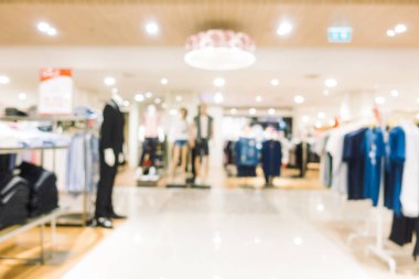 Bokeh ve ufuk alışveriş merkezi ile soyut bulanıklık