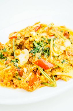 Fried Yengeç köri tozu