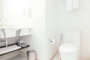 Soyut bulanıklık ve ufuk tuvalet odası iç