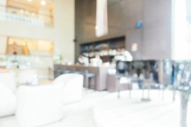 Soyut bulanıklık ve ufuk lüks otel iç
