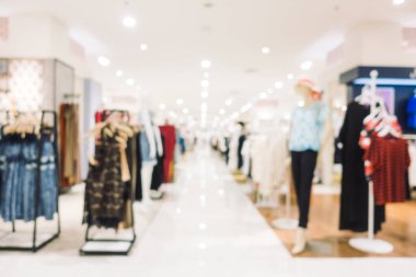 Bokeh ve ufuk alışveriş merkezi ile soyut bulanıklık