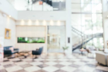 Bulanıklık otel lobi iç yaşam alanı