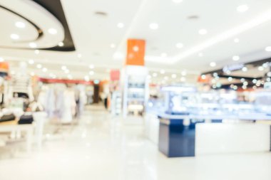 Soyut bulanıklık ve ufuk alışveriş merkezi mağazası