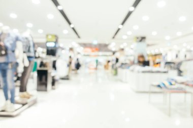 Soyut bulanıklık ve ufuk alışveriş merkezi mağazası