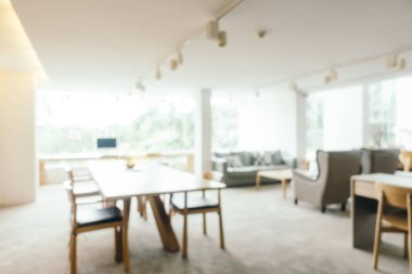 Bulanıklık otel lobi iç yaşam alanı