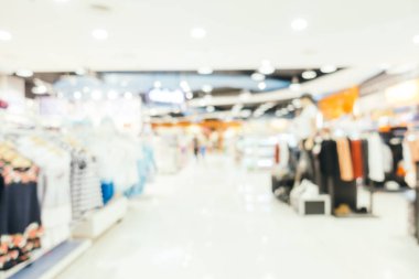 Soyut bulanıklık ve ufuk alışveriş merkezi mağazası