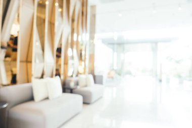 Bulanıklık otel lobi iç yaşam alanı