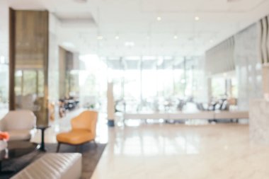 Bulanıklık otel lobi iç yaşam alanı