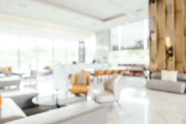 Bulanıklık otel lobi iç yaşam alanı