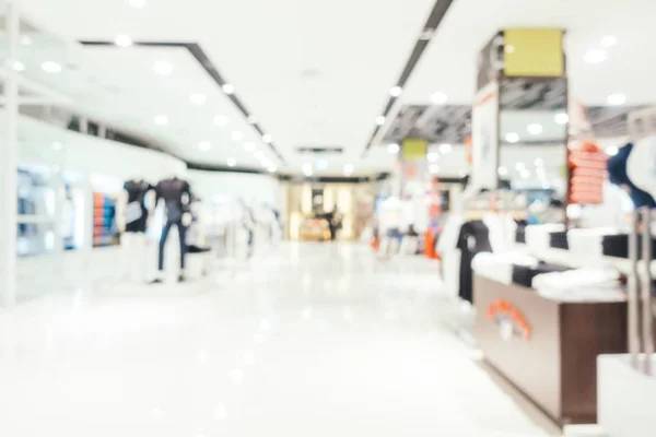 Borrão abstrato e shopping center desfocado em loja de departamento — Fotografia de Stock