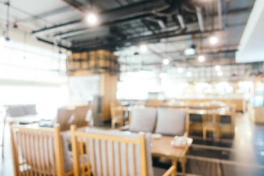 Soyut bulanıklık ve ufuk restoran ve kafe