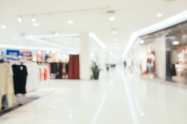 Bokeh ve ufuk alışveriş merkezi ile soyut bulanıklık