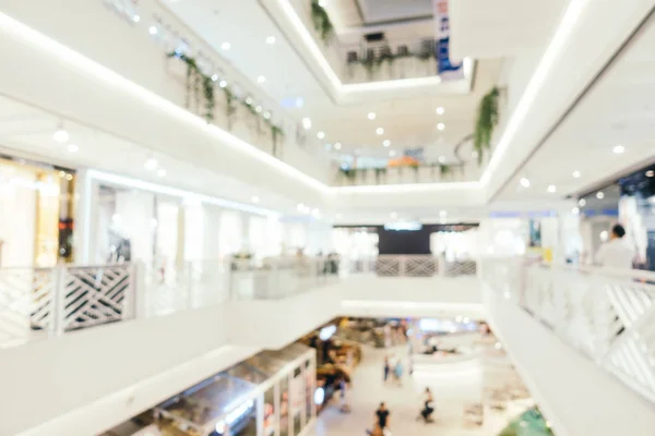 Abstrato borrão e bokeh desfocado shopping center interior de depa — Fotografia de Stock