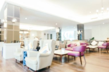Bulanıklık otel lobi iç yaşam alanı