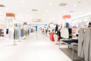 Soyut bulanıklık ve ufuk alışveriş merkezi mağazası