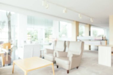 Bulanıklık otel lobi iç yaşam alanı