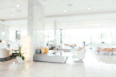 Bulanıklık otel lobi iç yaşam alanı