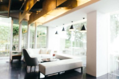 Bulanıklık otel lobi iç yaşam alanı