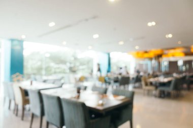 Soyut bulanıklık ve ufuk restoran ve kafe