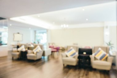 Bulanıklık otel lobi iç yaşam alanı