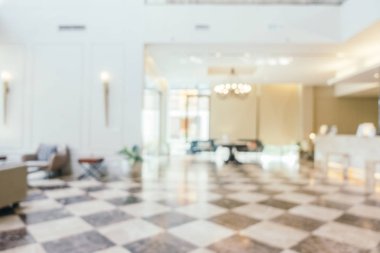 Bulanıklık otel lobi iç yaşam alanı
