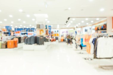 Soyut bulanıklık ve ufuk alışveriş merkezi mağazası