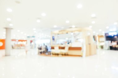 Soyut bulanıklık ve ufuk alışveriş merkezi mağazası