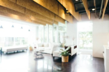 Bulanıklık otel lobi iç yaşam alanı