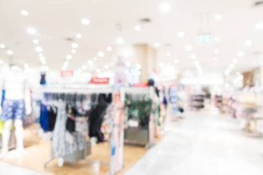 Soyut bulanıklık ve ufuk alışveriş merkezi mağazası