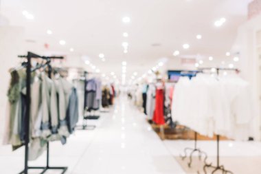 Bokeh ve ufuk alışveriş merkezi ile soyut bulanıklık