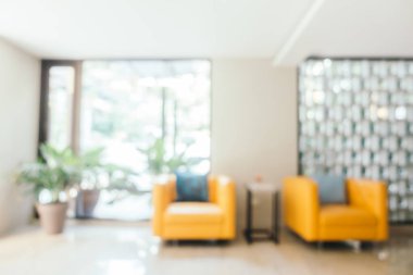 Bulanıklık otel lobi iç yaşam alanı