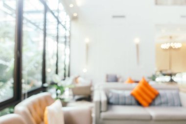 Bulanıklık otel lobi iç yaşam alanı
