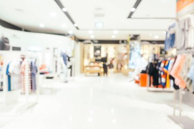 Soyut bulanıklık ve ufuk alışveriş merkezi mağazası